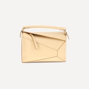 Loewe small yellow puzzle bag